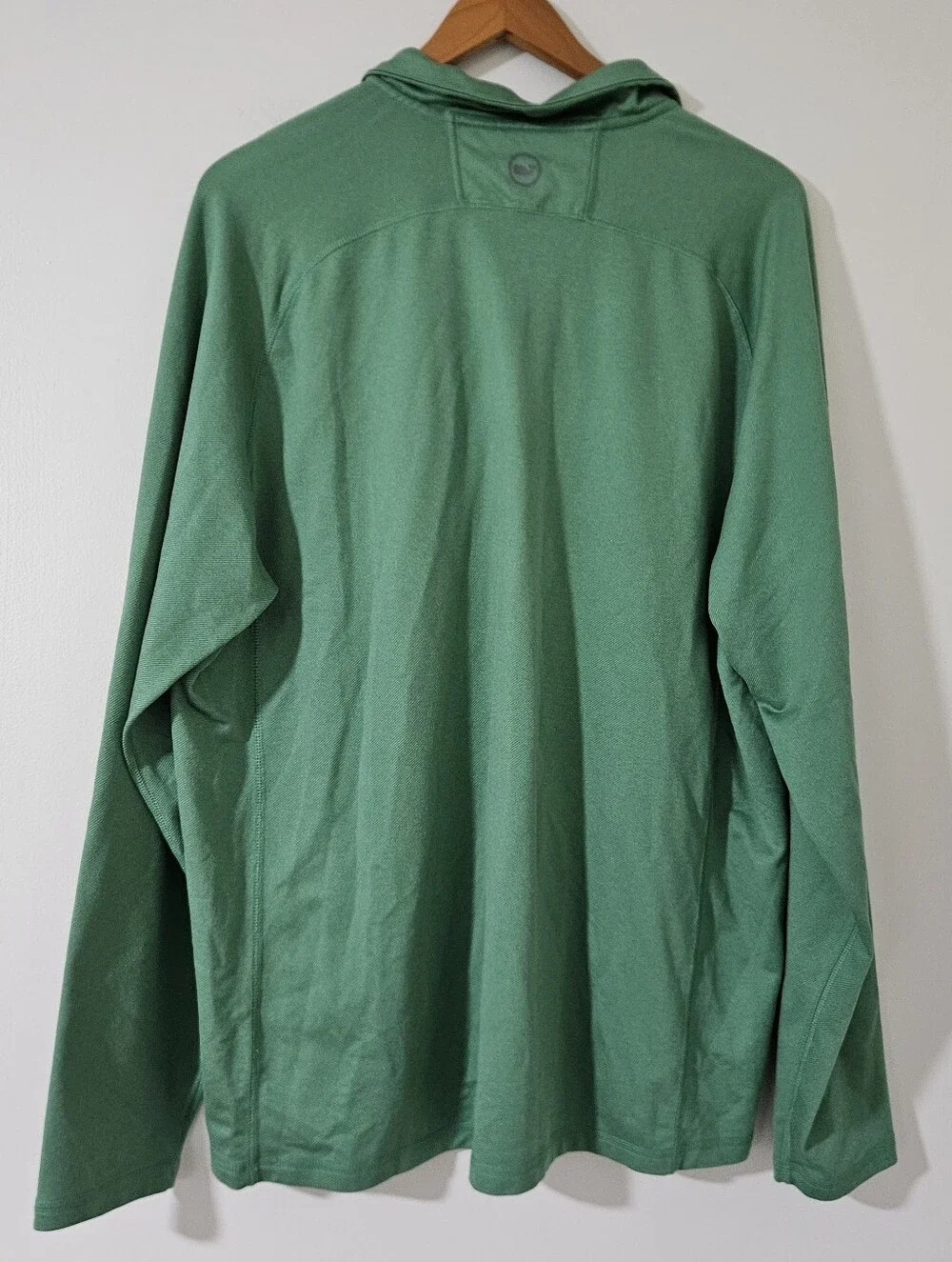 Vineyard Vines Mens Performance Pullover Shirt XL Green 1/4 Zip Preppy Casual